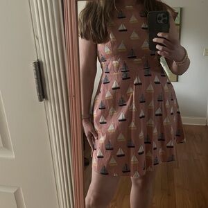 SM Wardrobe New York women’s sailboat dress NWT